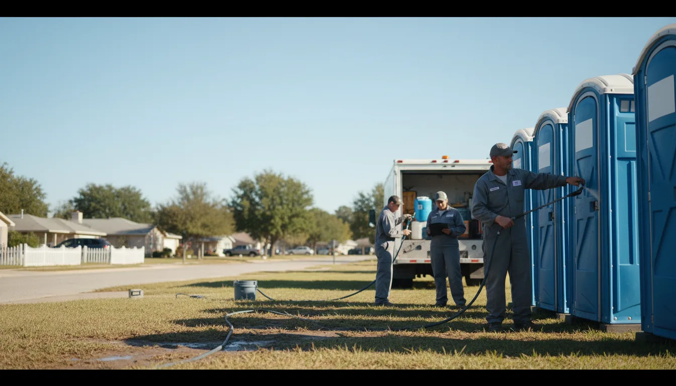 Long-Term Portable Toilet Rental in Hammond, IL near me